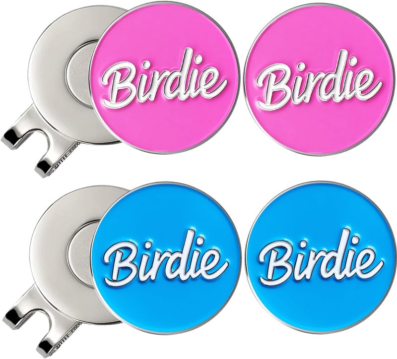 Adhere Golf Ball Markers Personlized Logo Enamel with A Strong Magnetic Hat Clips A Premium Golf Gifts for Golfer - Image 1